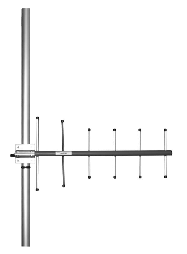 CompleTech CA860Y++ - directional yagi - Frequency range: 830-890 MHz - Gain: 10 dBi - Polarization: vertical/horizontal - Connector: N-/ TNC-/ 7/16-female - VSWR: <1.5 - Radome: ABS/FG PU foam - Radiator material: copper - Mounting: 35-60 mm diameter pole - Wind load: 53 N
