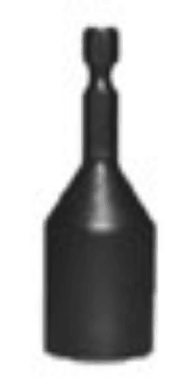 Minerallac Company 61192 - This is a driver bit for ITW Sammys anchoring systems. It has a black finish and is designed to fit vertical mounts SAMMYS 1/4" and 3/8" rod. The tool has a #14 drive size, an overall length of 2-3/8", a shank length of 1-1/8", and a hex shank.