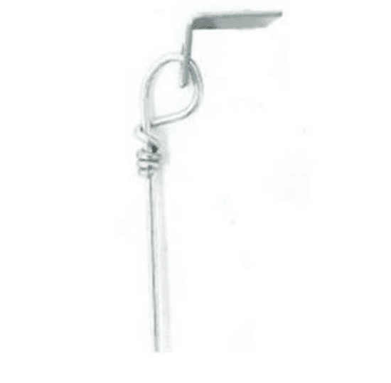 Minerallac Company 69961 - This is a tie wire for use in bundling, supporting, and hanging. It is 8 ft. long and made of soft acoustical wire with a galvanized finish. The wire is configured with a 1202CF clip (no pin) and is black in color.