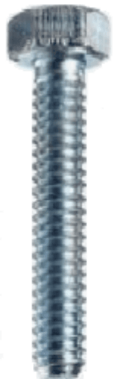 Hex cap screw / hex head tap bolt with a 3/8 in size and 1-1/2 in length. It is made of 18-8 stainless steel and is fully threaded with coarse 16 TPI threads. The head is hex type with a 9/16 in width across flats and a head height of 15/64 in.