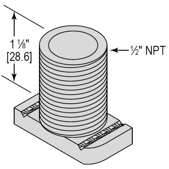 A wiring stud for AL applications. The sheet identifies it as 3/8-16 x 3 HHCS 18-8SS. No additional material, finish, or dimensional attributes are listed in the product attributes table.