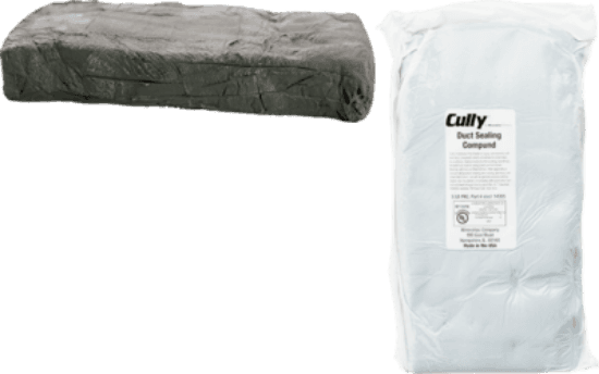 Minerallac Company 14305 - A 5 lb duct seal compound that is easily molded and seals instantly. It is gray and paintable, and it will not harden. The compound is non-conducting, non-toxic, non-corrosive, and non-staining.
