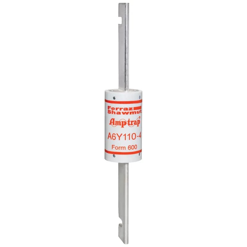 Mersen A6Y110-4 - Fuse A6Y 600VAC 500VDC 110A Type 4 Blade Amp-Trap®