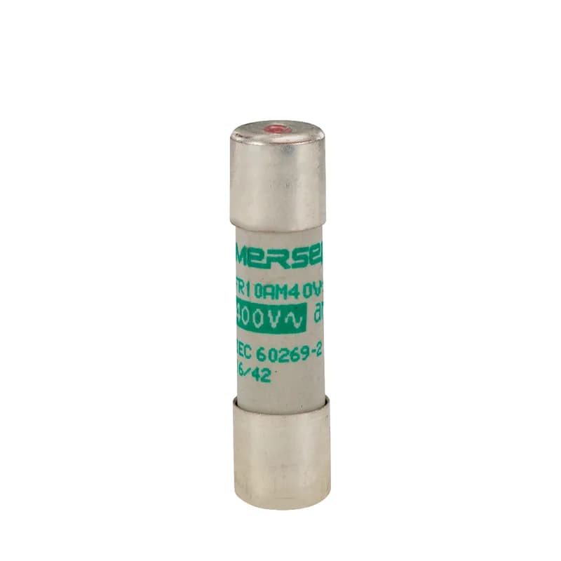 Mersen L217682 - Cylindrical fuse-link aM Size 10x38 IEC 400VAC 25A With Visual Indicator