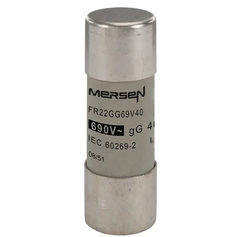 Mersen J213609 - Cylindrical fuse-link gG Size 22x58 IEC 690VAC 40A