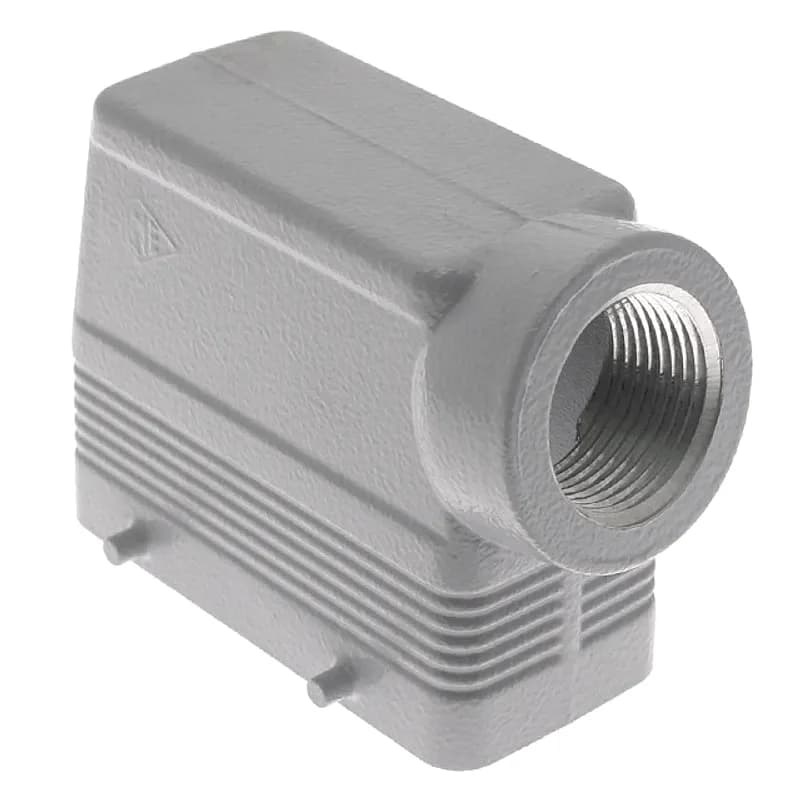 Mencom Corporation CAOT-16.6 - Standard, Rectangular Hood, size 77.27, 4 Pegs, Side 1.0-NPT cable entry, High Construction
