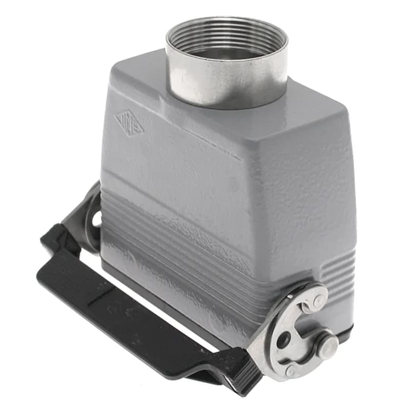 Mencom Corporation CAV-16LG29 - Standard, Rectangular Hood, size 77.27, Single Latch with gasket, Top PG29 cable entry, High Construction