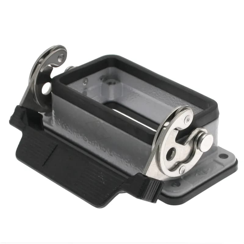 Standard, Rectangular Base, Bulkhead mount, size 57.27, Single Latch