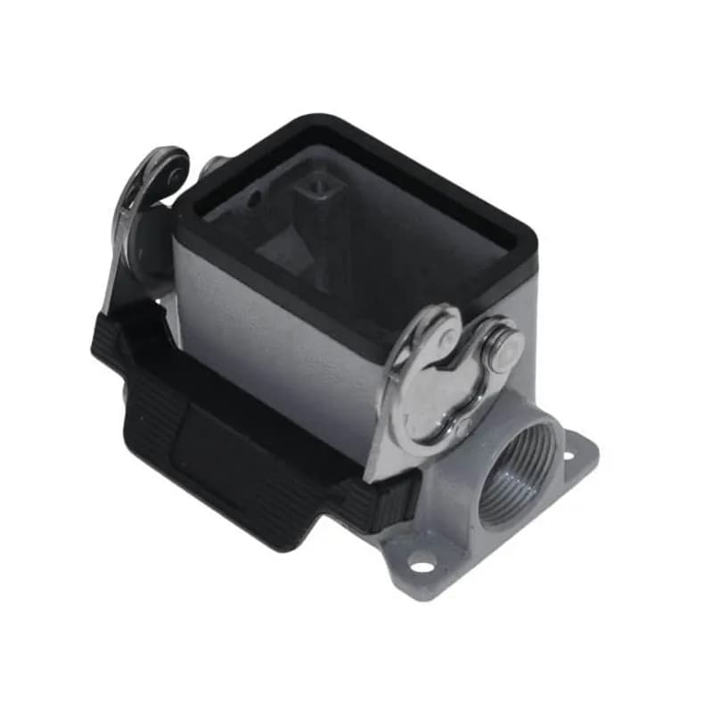 Mencom Corporation CHP-06L2 - Standard, Rectangular Base, Single Latch, Surface mount, size 44.27, 2 Side PG16 cable entries