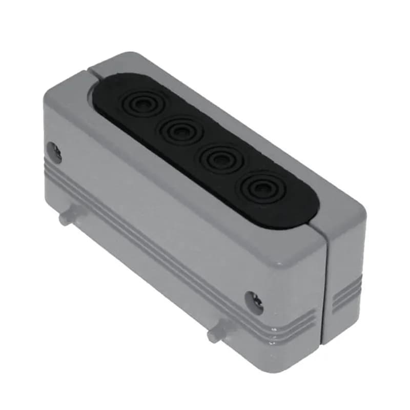 Standard, Accessory, size 104.27, split shell hood for pre-terminated cables, 4 Pegs, 4 entries