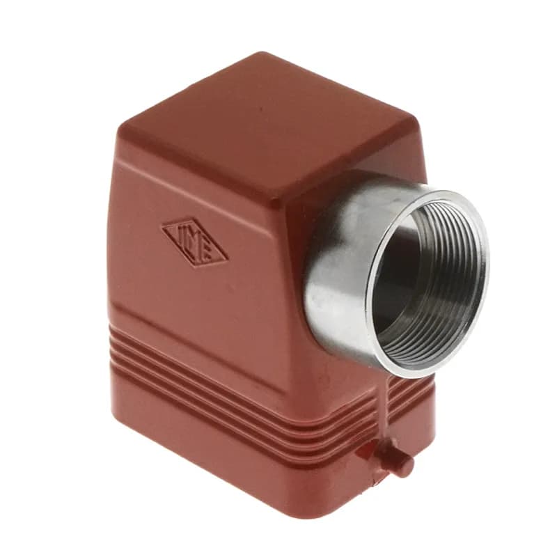 Mencom Corporation MAOR-06L32 - High-Temp, Rectangular Hood, size 44.27, 2 Pegs, Side M32 cable entry, High Construction