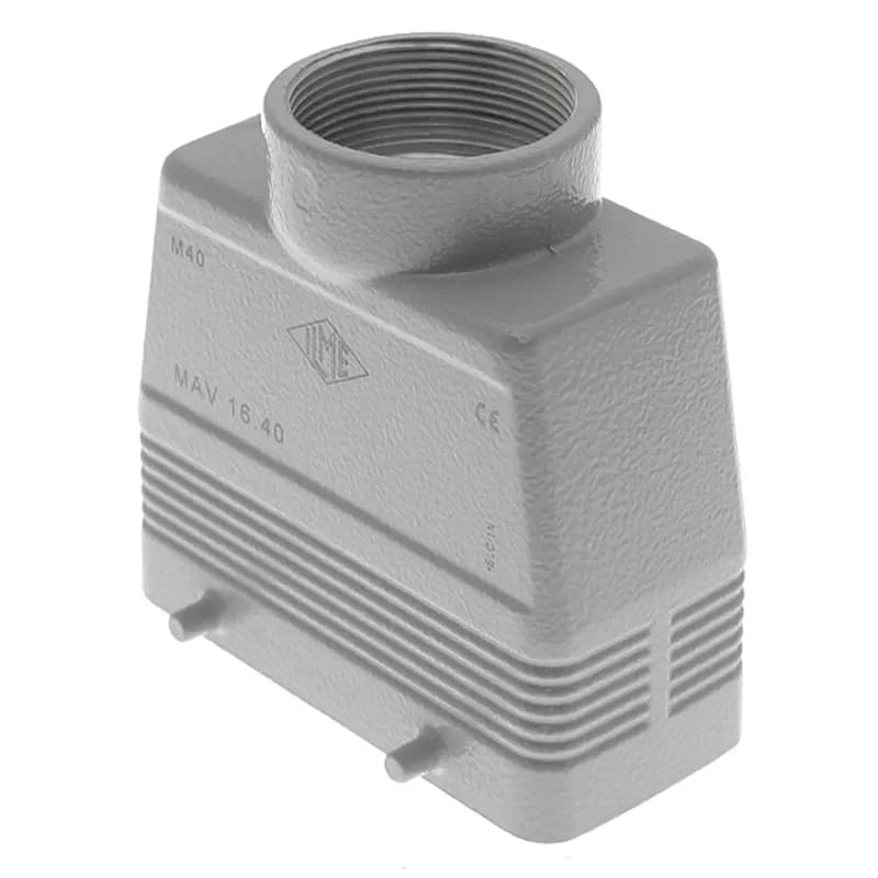 Mencom Corporation MAV-16.40 - Standard, Rectangular Hood, size 77.27, 4 Pegs, Top M40 cable entry, High Construction