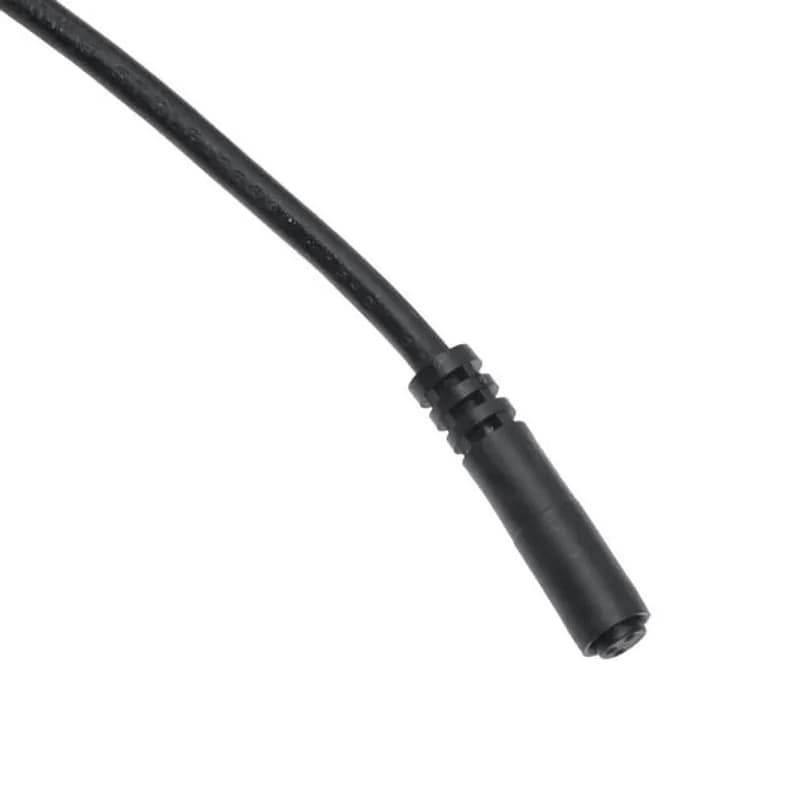 NAN, Cordset, 3 Pole, Female Straight, 2 Meters, 3A, Black, PVC, Snap-on