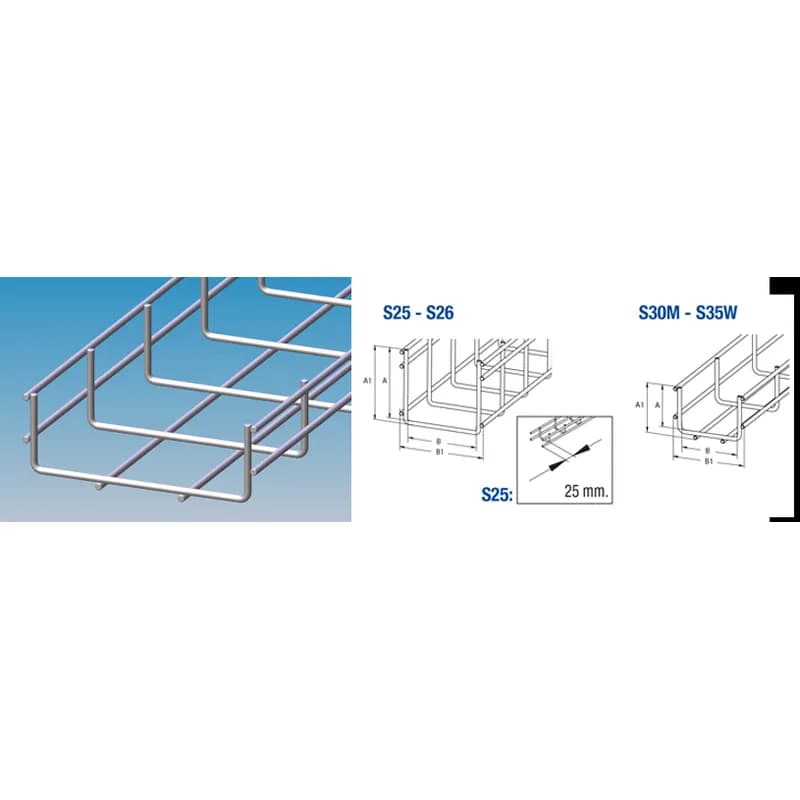 Open Tray, 5mm wire
