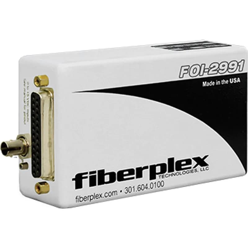 Isolator for control signal output, 8 circuit, latching relay form C contacts (channel 8 does not latch), multimode ST optics (RX only), Power Options Sold Separately