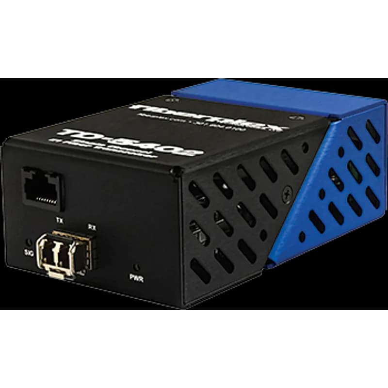 Isolator for E1 Interface, 1310nm Singlemode LC optics, TD Package, Includes AC Power Adapter