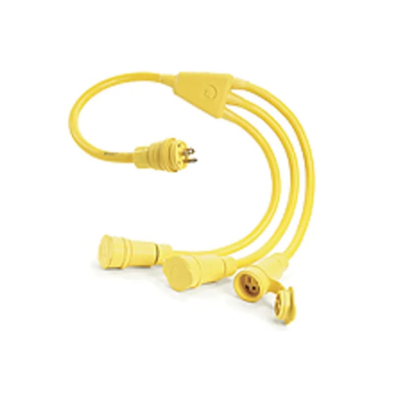 Woodhead 14W47-W - Watertite® Standard Molded W Cordset, 2 Pole/3 Wire, Cordset Length 0.91m (3.0' ), NEMA 5-15, 125V