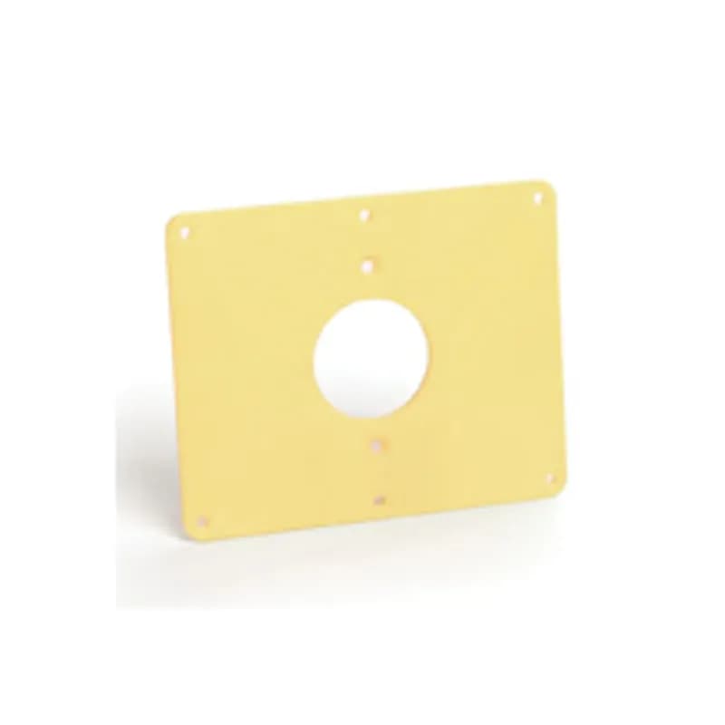 Woodhead 3261 - Super-Safeway® Multiple Outlet Coverplate, (1) Single Receptacle 39.62mm Hole Diameter 20A Locking