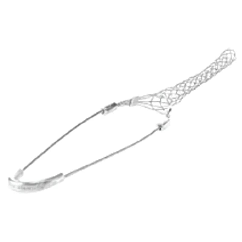 Support Grips for Fiber Optics, Closed Mesh, Single Eye, Bale Length 5", Cable Diameter 9.40-12.19mm (.370-.480"), Approximate Break Strength 136.08kg (300 lbs)