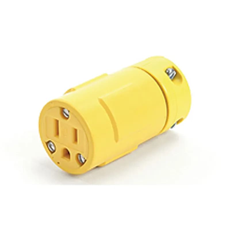 Super-Safeway® Connector 2 Pole/3 Wire, NEMA 5-15, 125V