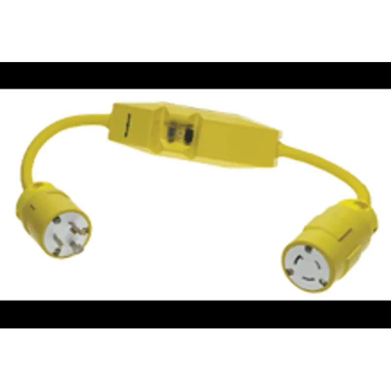 Super-Safeway® Cordset 12 Gauge SOOW, 2 Pole/3 Wire, Cordset Length 0.30m (1.0') NEMA L5-20 125V
