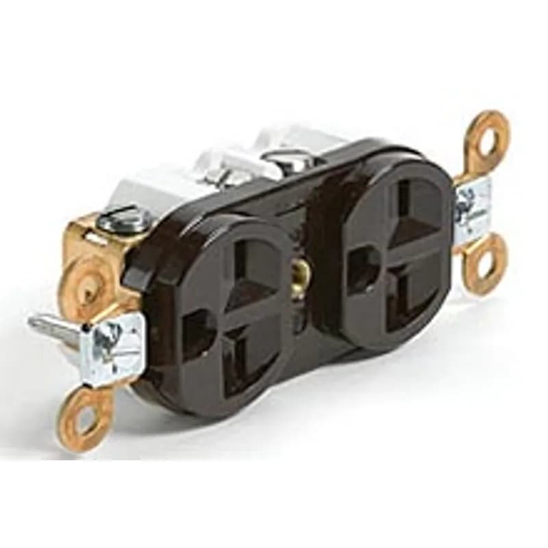 Safeway® Heavy Duplex Duty Corrosion-Resistant Receptacle, 2 Pole/3 Wire, NEMA L6-15, 250V