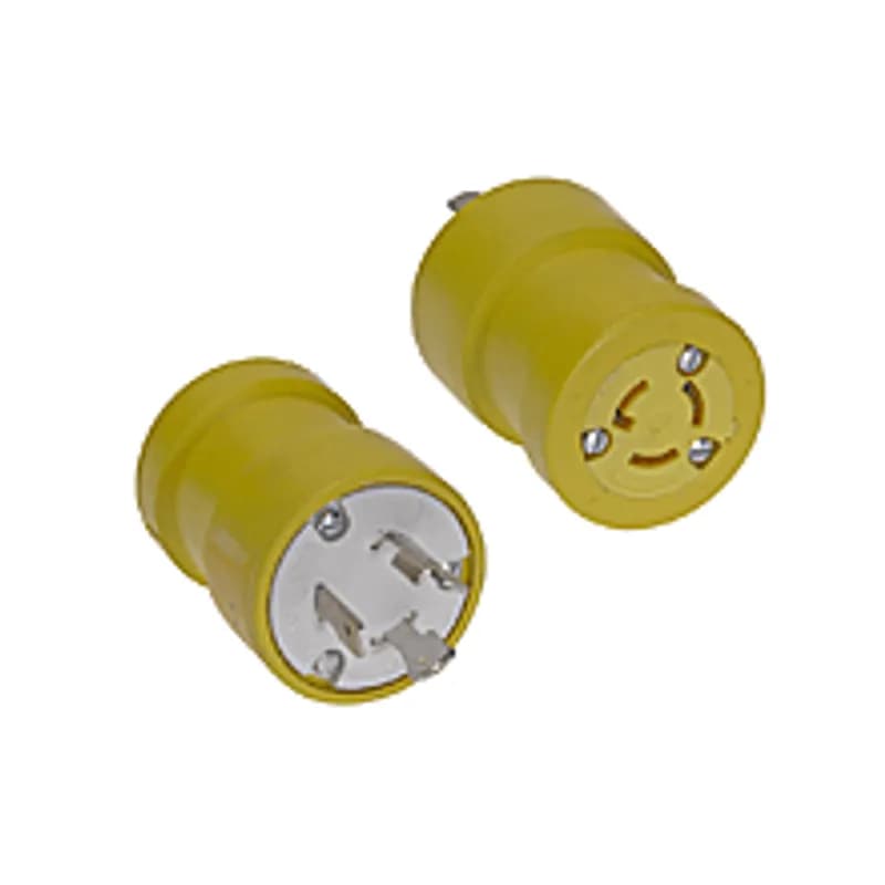 Woodhead 1783 - Safeway® Adapter NEMA 5-15 Receptacle - Female End 15A/125V, NEMA L5-20 Plug - Male End, 20A/125V