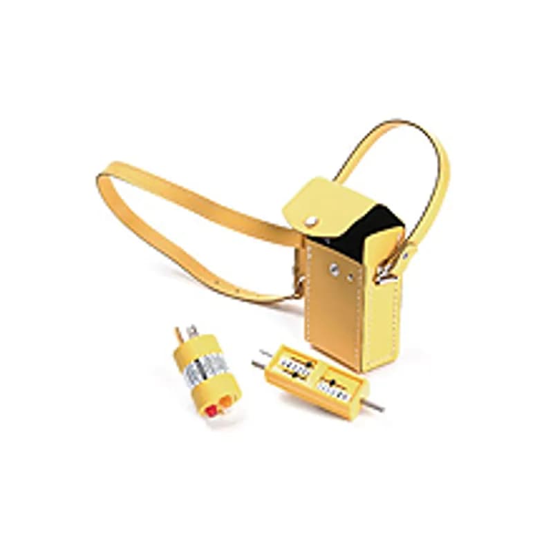 Super-Safeway™ Three Wire Circuit Tester, 3 Indicating Lights & Receptacle Tension Tester in Carrying Case