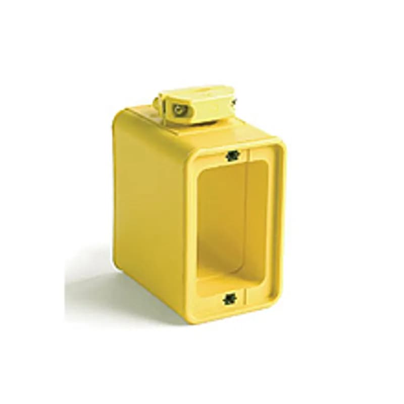 Super-Safeway® Multiple Outlet Box, Standard Depth, 2-Sided, Cord Clamp, Box only