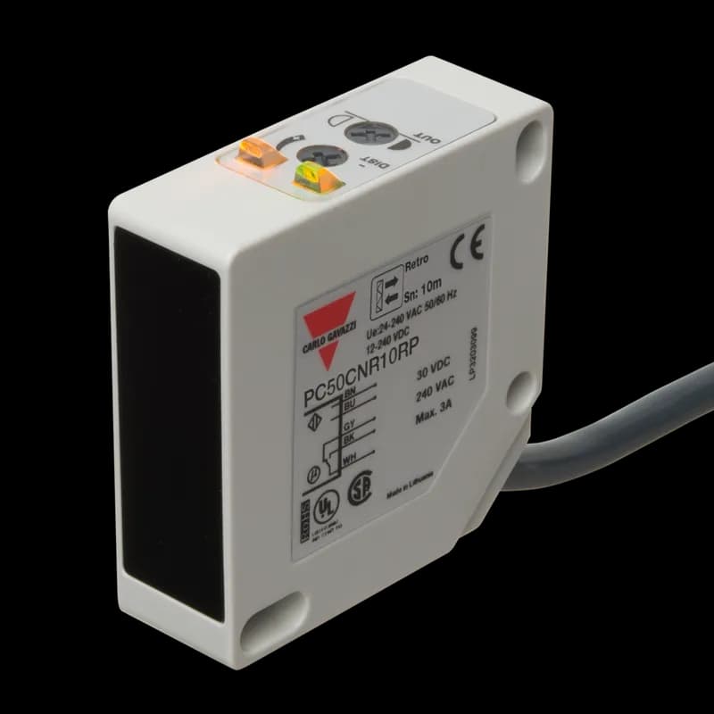 Carlo Gavazzi PC50CNR10RP - PHOTO RR PL 10M NO/NC SPDT CAB