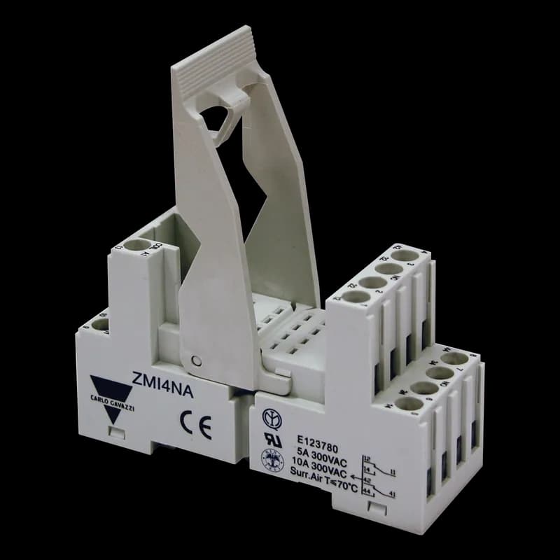 Carlo Gavazzi ZMI2NA - SOCKETS FOR RMIA DPDT EM RELAYS, 8 PINS
