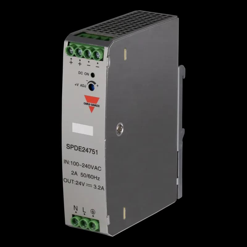 SWITCHING POWER SUPPLY, 24VDC 75W, SINGLE PHASE, SCREW TERMINALS