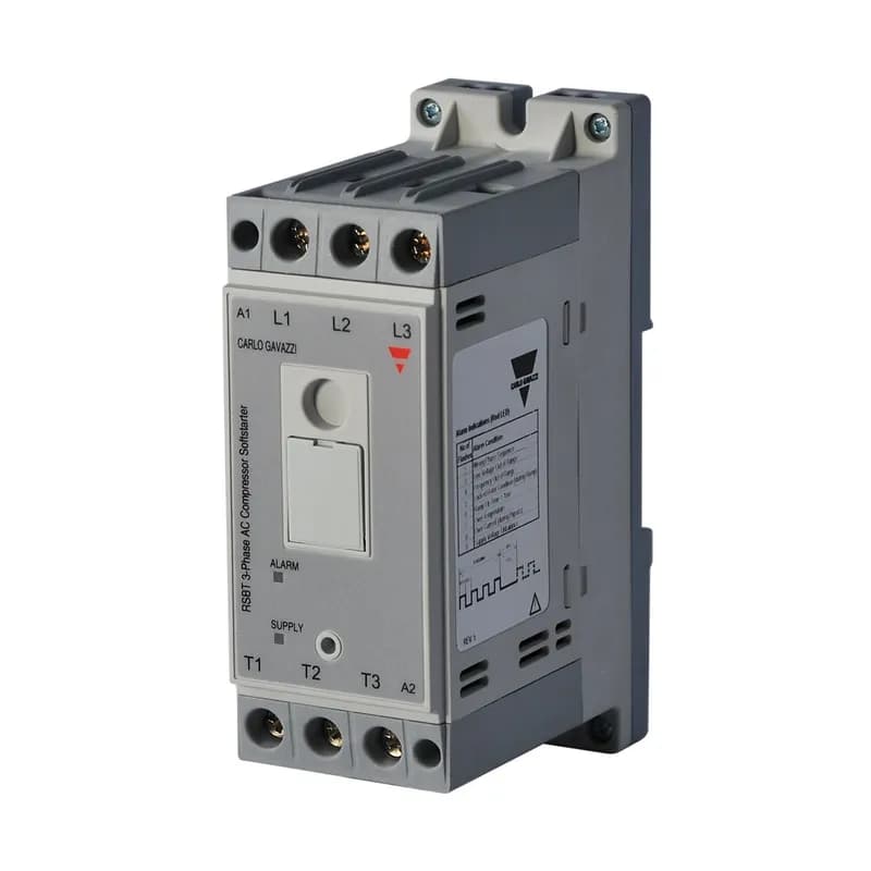 3 PH COMP. SOFT START 220V 16A, UL + DIN