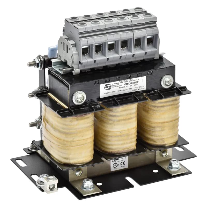 dV/dT filter 80 amperes up to 600 volts open style