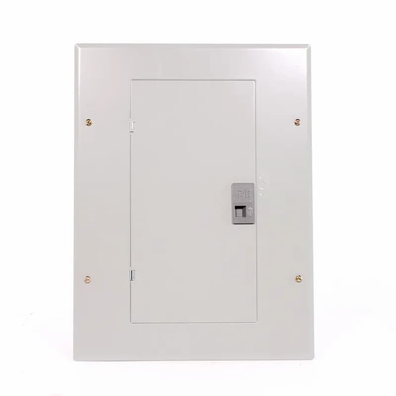 General Electric Service entrance. Load center & enclosure 1 PH convertible. 12 circuit 125 A convertible load center.