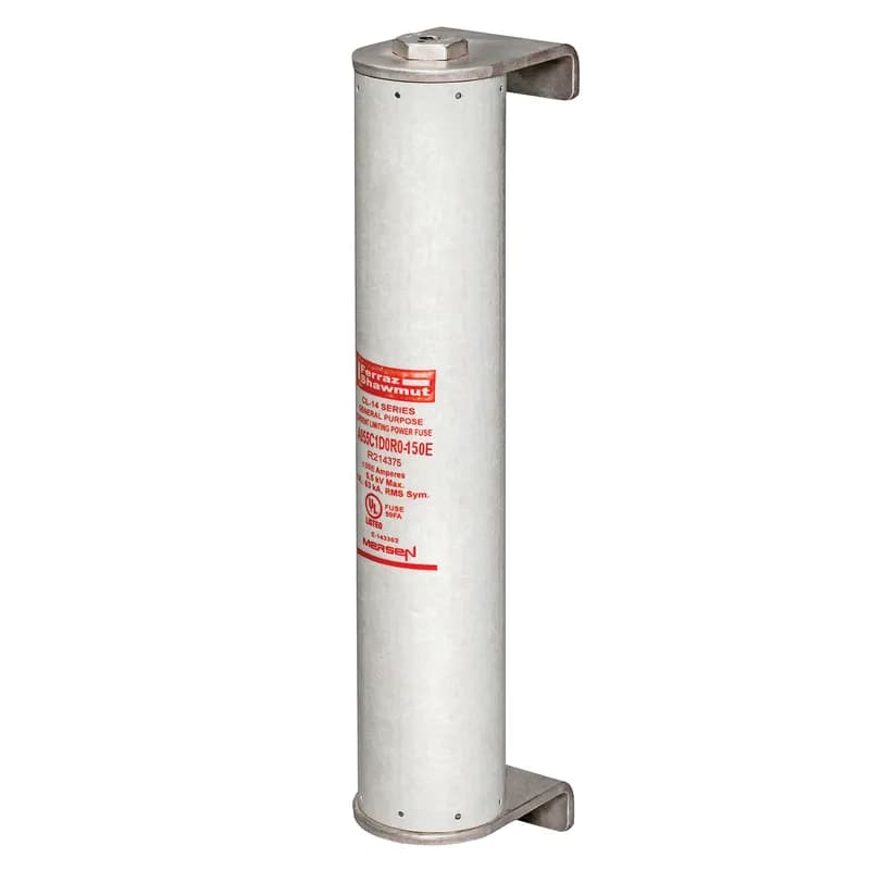 Medium Voltage E-Rated Fuse 5500VAC 150A Clip-lock Series: D0R0 Visual Indicator Amp-Trap®