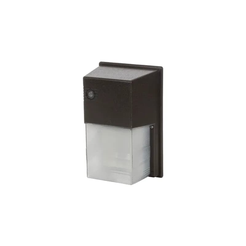 NSI Industries WP13LEDPC - LED Small Wall Pack w/Photocontrol, 120-277V, Non-Cutoff, 13W, 615lm, 4700K Color