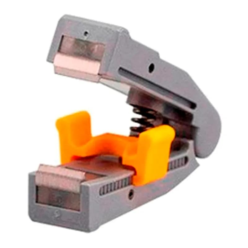 NSI Industries 15308 - Heavy duty, self-adjusting wire stripping and cutting tool. Ergonomic handle is designed for comfort and reduces fatigue. The autoform laminated stripping jaws form around the radius of the cable to ensure no damage to the inner conductor., 849160000600