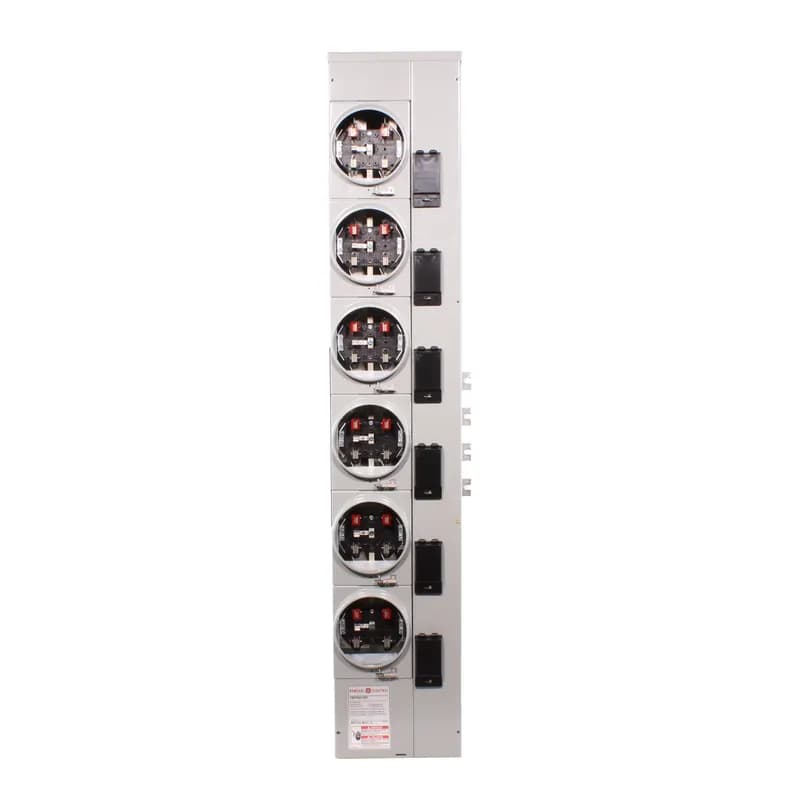 MTR STK,6-125A RGLS SKT,800A,1PH,5T,MEG