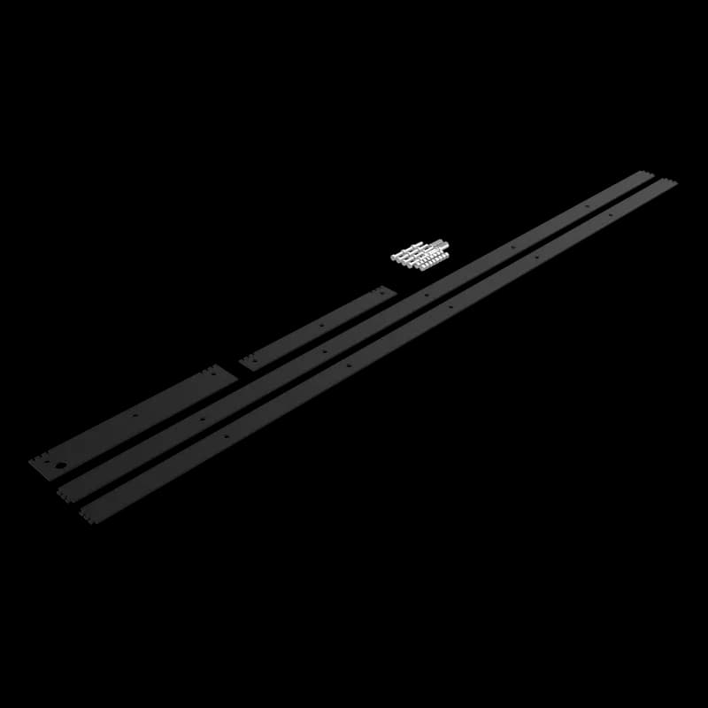 Gasket Kit for Baying AMOD Enclosures, 84.12x24.12, Black, Rubber