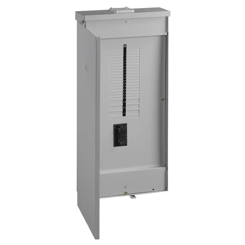 UL Listed (Panelboards No. 67)60 /75 C Conductor RatingSuitable for use as service entrance equipment when Installed in accordance with the National Electrical Code22kAIC RMS symmetrical, Except Where Noted6-42 circuit devices UL Listed for bottom mounted lugs by installing complete unit (box, interior and front) upside downFor a listing of CSA Listed load centers, visit www.geelectrical.com R42B 200 A