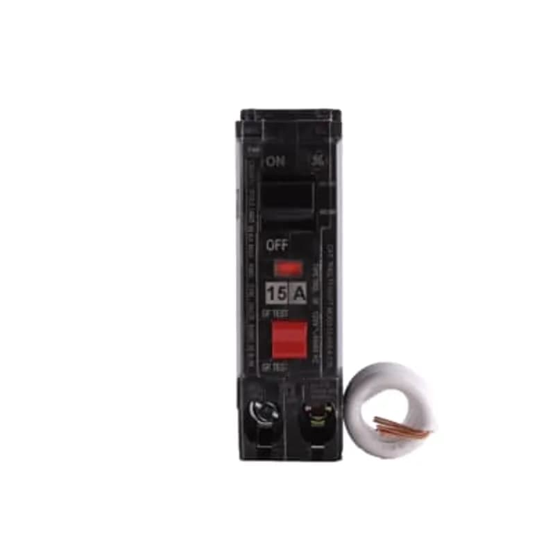 ABB - Electrification THHQL1130GFT - Q line circuit breakers are one-inch wide per pole, compact, thermal-magnetic devices designed for residential and commercial applications. The QL breakers are plug-in versions of the Q Line used for connection to load centers and lighting panels. All Q Line circuit breakers feature Quick-make / Quick-break mechanisms, common trip bars, and easy to spot trip indication to ensure safety and reliability. Q Line breakers are available in 1, 2, and 3 pole versions, can be ordered with auxiliary contact and shunt trip accessories, and can be ordered for use in HID applications. 0GFT Amps 30 A