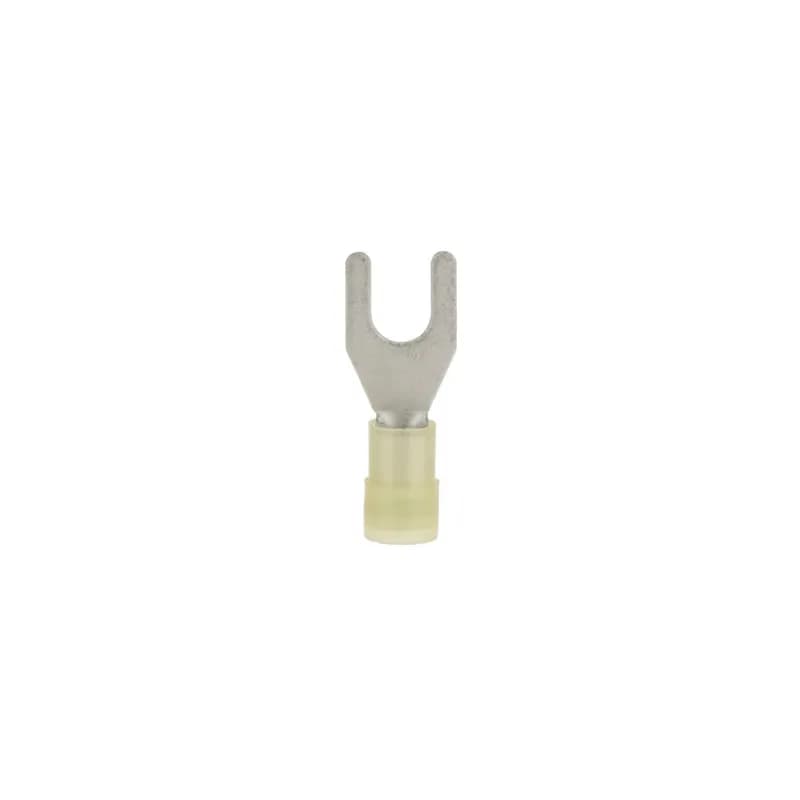 12-10 AWG Nylon Insulated Spade 1/4" Std, 50 Per Pack