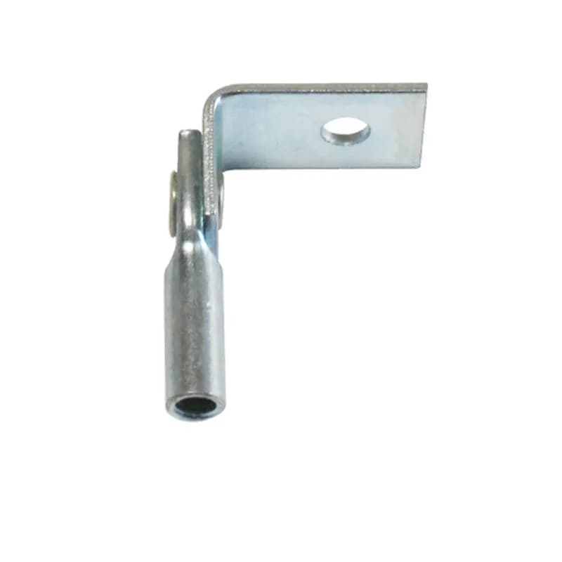 Hang ceiling wire & jack chain, threaded rod and eye lag screws using this all steel right angle clip hanger with both 1/4-20 threaded and non-threaded holes.