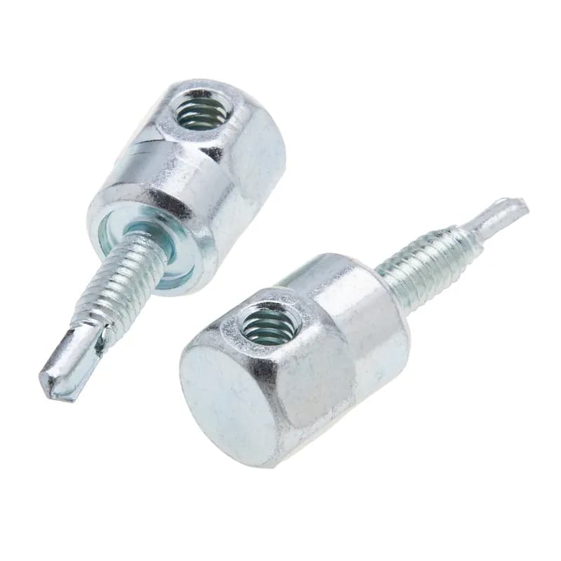 12-20 x 1-1/2 Horizontal Steel Rod Hanger 3/8-16" W Drill Point - Use RND62 Driver