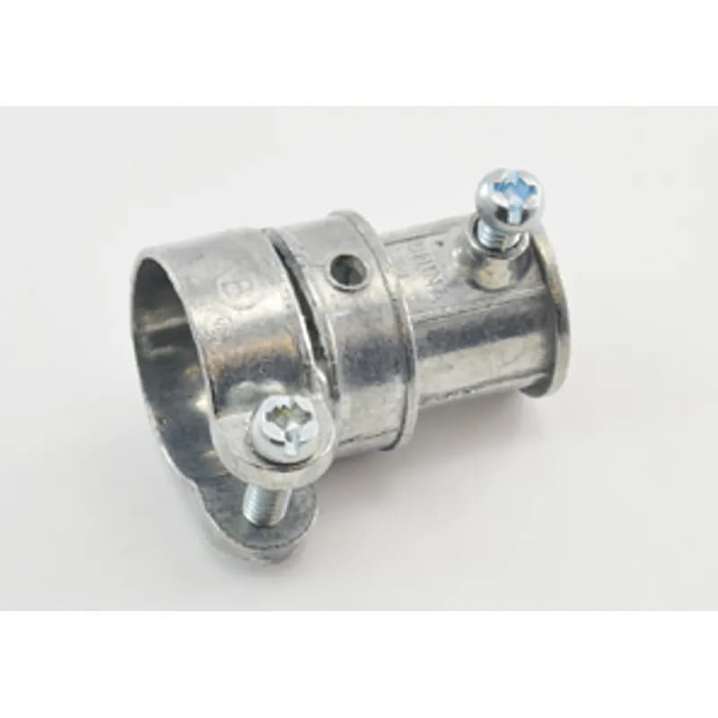 Coupling, Combination, Zinc Die Cast, Flex Size 1/2 Inch
