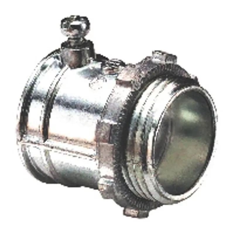 Connector, Set Screw, Zinc Die Cast, Size 1/2 Inch Rigid