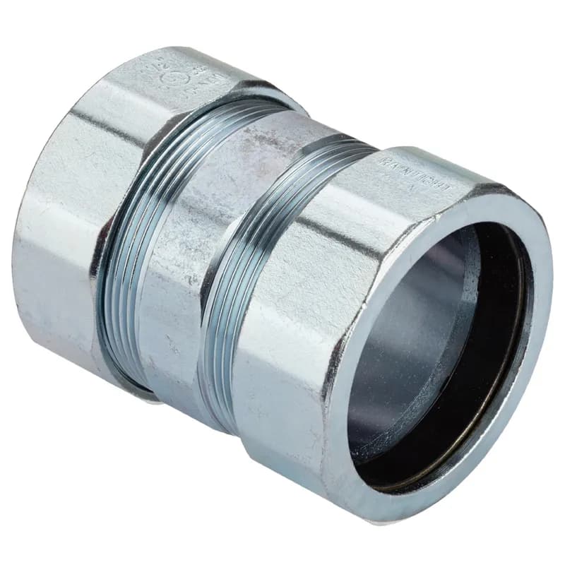 1-1/2" Raintight Threadless Rigid Compression Couplings