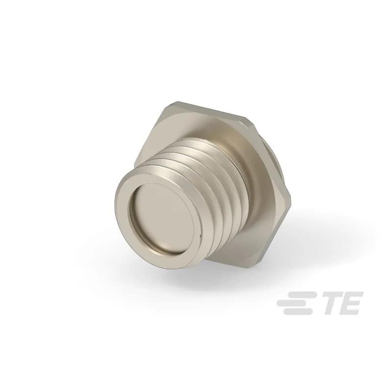Nut, Natural, Copper Alloy, M12 Connector