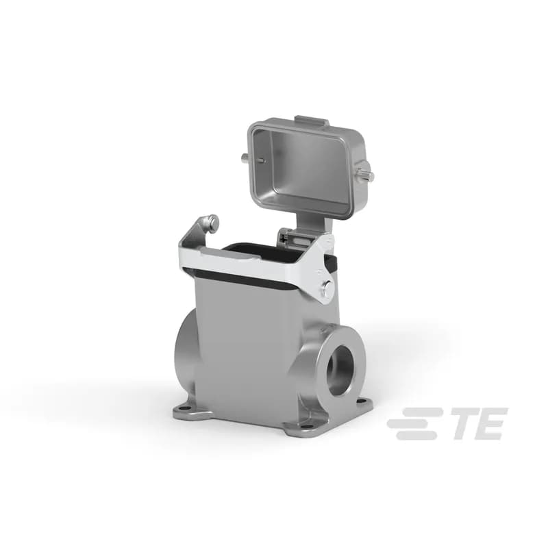 Heavy Duty Connector Base Housing, Side Entry, Locking Lever